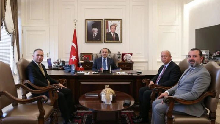 KASTAB'tan İzmir Valisine ziyaret