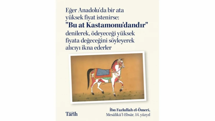 Kastamonu Atlarının Ünü Yüzyıllardır Dilden Dile Yayılıyor!