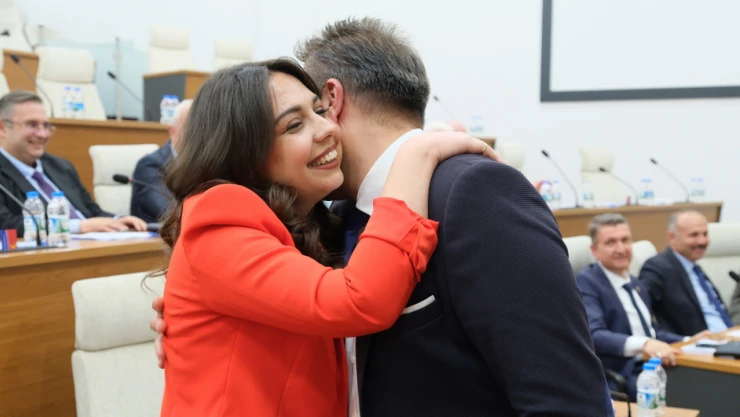 Kastamonu Belediye Meclisi'nde Sürpriz Evlilik Teklifi