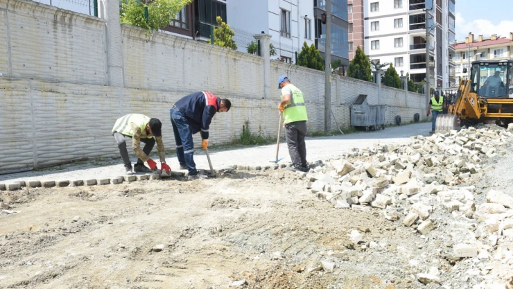 Kastamonu Belediyesi'nden Şehrin Dört Bir Yanında Yoğun Çalışma