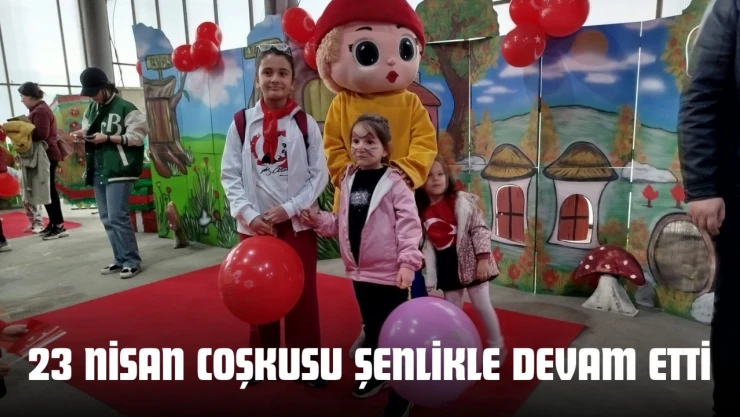 Kastamonu'da 23 Nisan Coşkusu Şenlikle Devam Etti