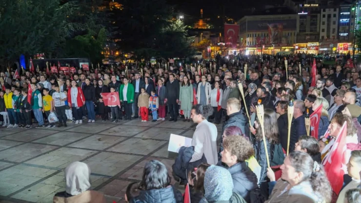 Kastamonu'da 23 Nisan Fener Alayı Coşkusu