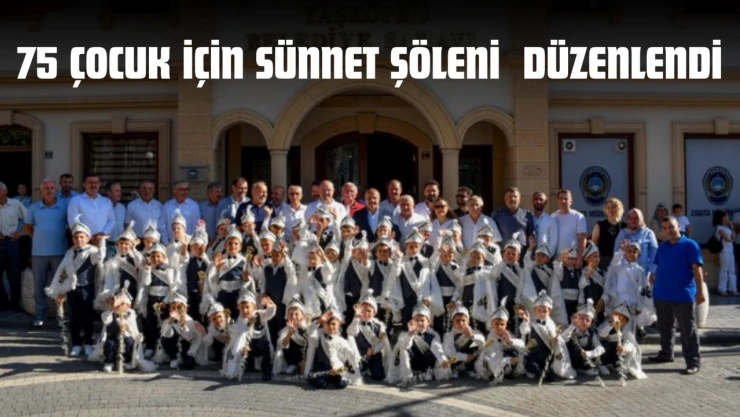 Kastamonu'da 75 Çocuk İçin Sünnet Şöleni Düzenlendi