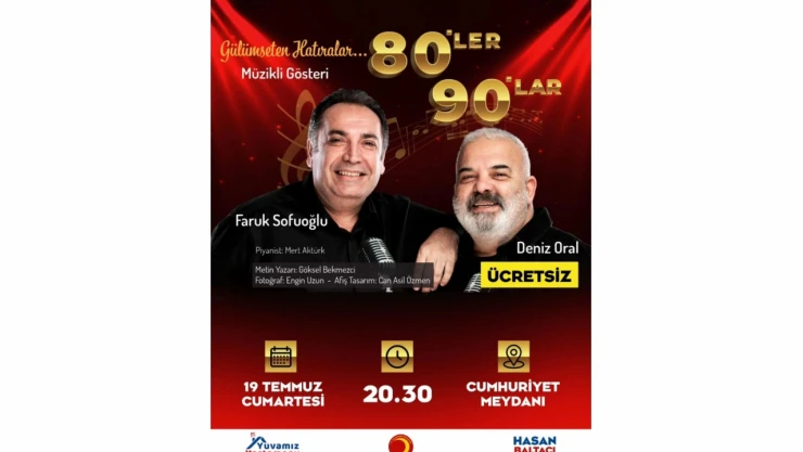 Kastamonu'da 80'ler ve 90'lar Rüzgarı Esecek