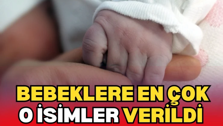 Kastamonu'da Bebeklere En Çok O İsimler Verildi