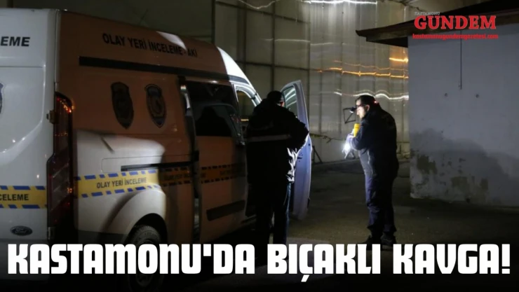 Kastamonu'da Bıçaklı Kavga!