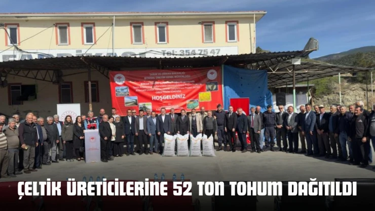Kastamonu'da Çeltik Üreticilerine 52 Ton Tohum Dağıtıldı