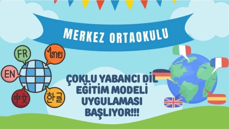 Kastamonu'da Çoklu Yabancı Dil Eğitimi Başlıyor