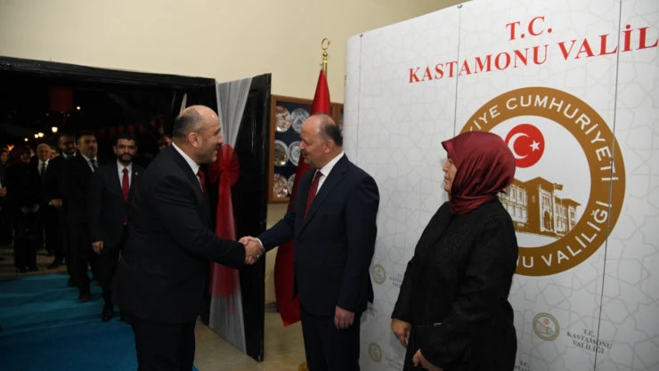 Kastamonu'da Cumhuriyet Bayramı Resepsiyonu