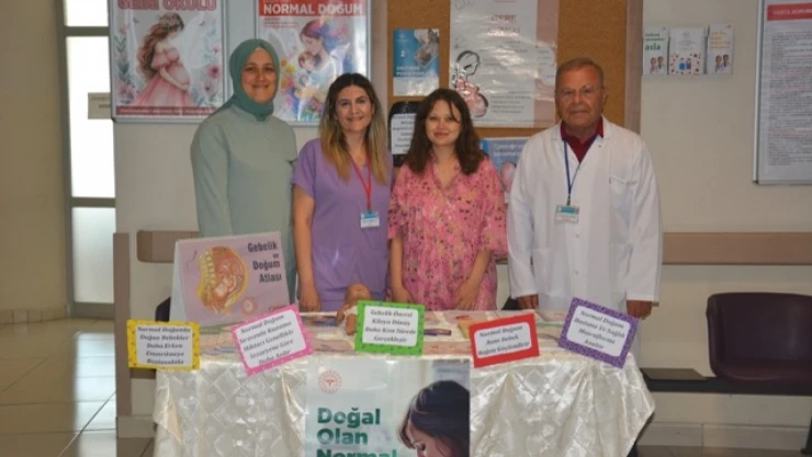 Kastamonu'da 'Doğal Olan Normal Doğum' Standı Açıldı