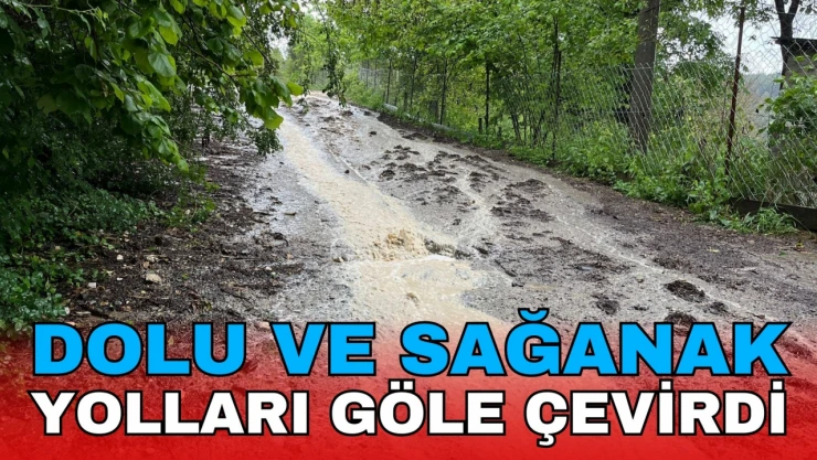 Kastamonu'da Dolu Yağışı Etkili Oldu