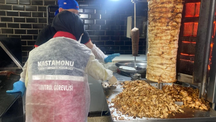 Kastamonu'da 'Döner Denetimi' Yapıldı