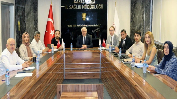 Kastamonu'da Evde Sağlık Hizmetleri Değerlendirme Toplantısı Gerçekleştirildi