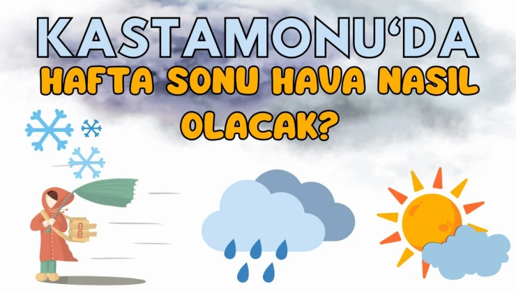 Kastamonu'da Hafta Sonu Hava Nasıl Olacak?