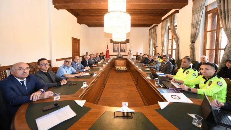 Kastamonu'da Karayolu Trafik Güvenliği Eylem Planı Toplantısı Yapıldı