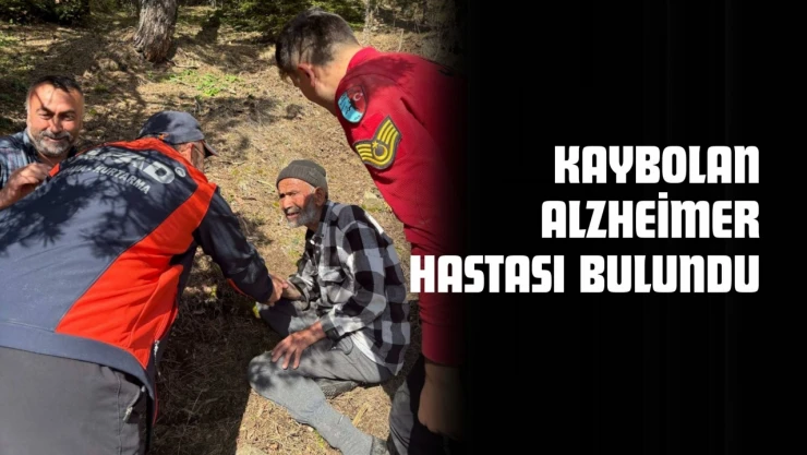 Kastamonu'da Kaybolan Alzheimer Hastası Bulundu