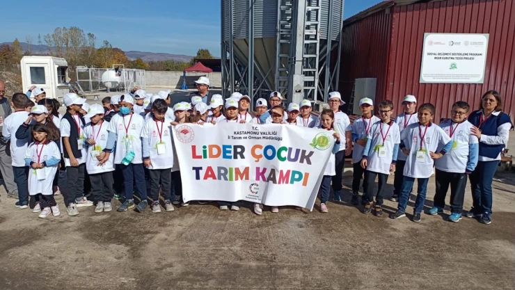 Kastamonu'da Lider Tarım Çocuk Kampı Gerçekleştirildi