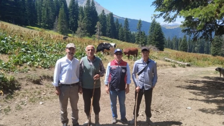 Kastamonu'da Meralara Donanım Desteği