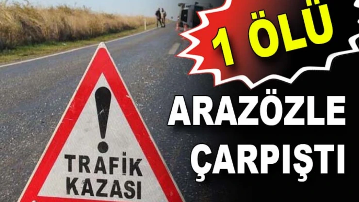Kastamonu'da motosiklet arazözle çarpıştı: 1 ölü