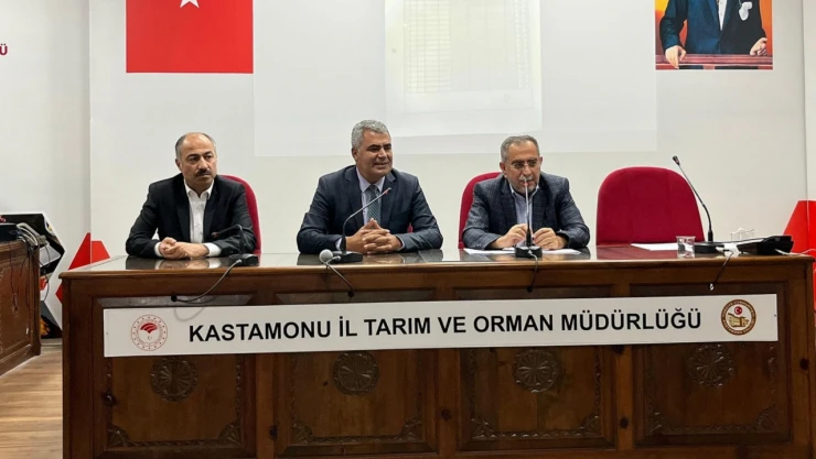 Kastamonu'da Muhtarlara Tarım Sayımı ve TÜKAS Kayıtları Hakkında Bilgilendirme