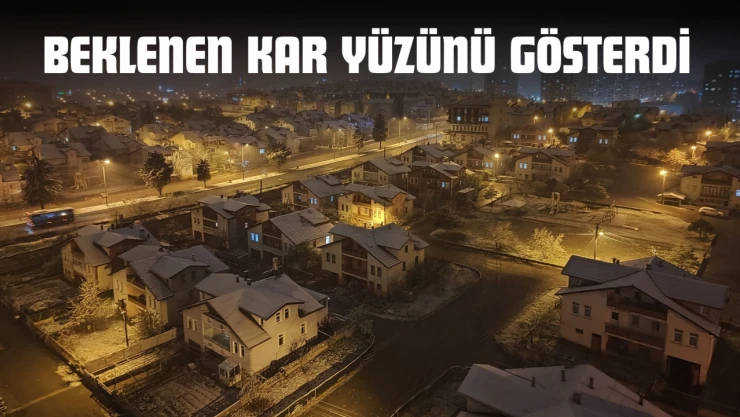Kastamonu'da Nisan Ayında Beklenen Kar Yüzünü Gösterdi