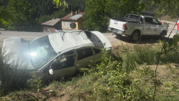 Kastamonu'da Otomobil Takla Attı: 1 Ölü