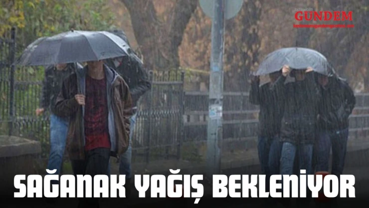 Kastamonu'da Sağanak Yağış Bekleniyor