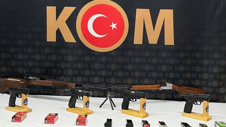 Kastamonu'da Silah Operasyonu: 4 Gözaltı