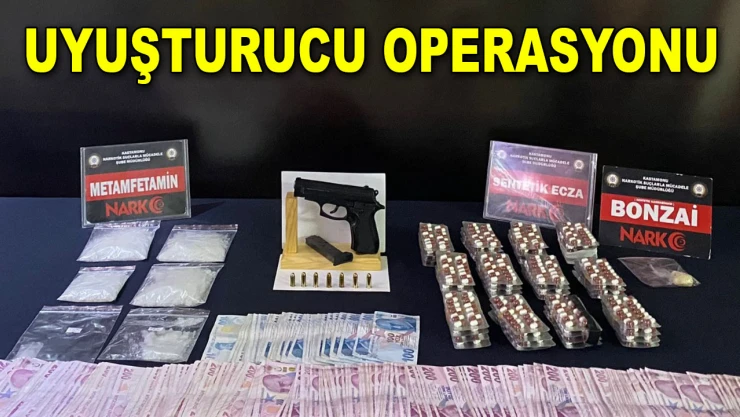 Kastamonu'da Uyuşturucu Operasyonu