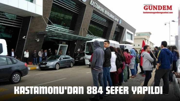 Kastamonu'dan 884 Sefer Yapıldı