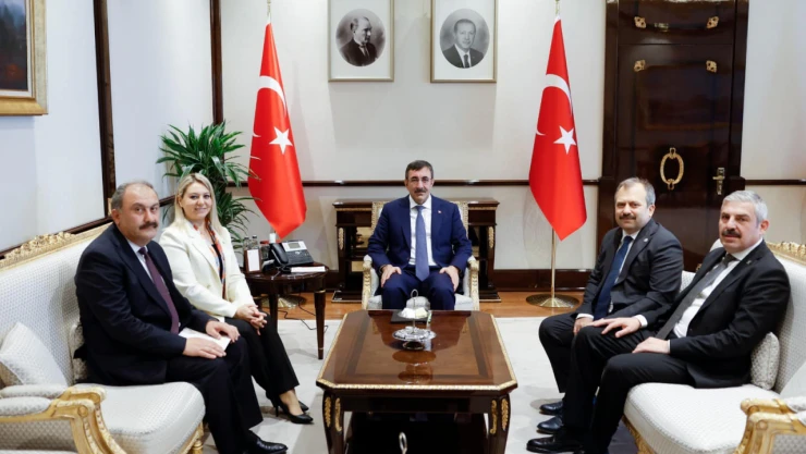 Kastamonu'dan Cumhurbaşkanı Yardımcısı Cevdet Yılmaz ziyareti