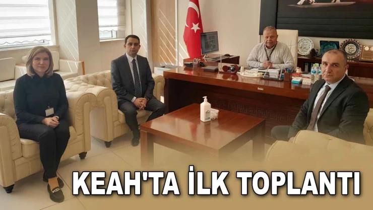 Kastamonu Eğitim ve Araştırma Hastanesi'nde İlk Toplantı