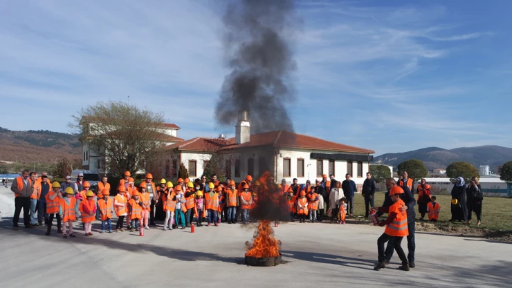 Kastamonu Entegre'den yangın tatbikatı