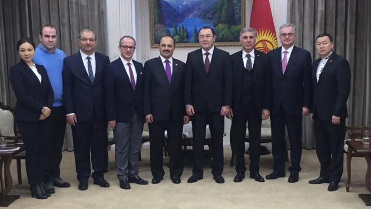 Kastamonu heyeti, Kırgızistan temaslarına başladı