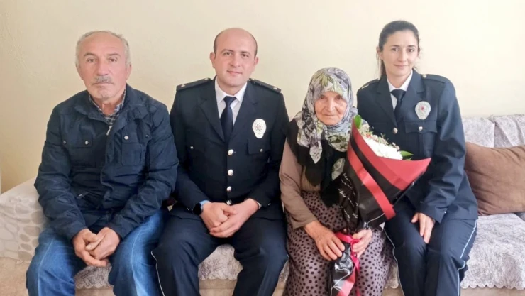 Kastamonu İl Emniyet Müdürlüğü, Şehit Ailelerini Ziyaret Etti