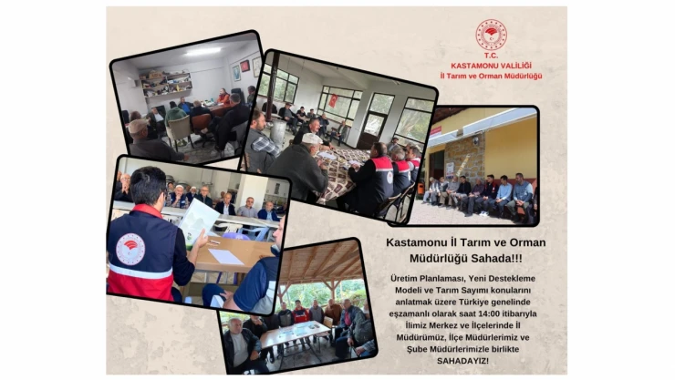 Kastamonu İl Tarım ve Orman Müdürlüğü Sahada