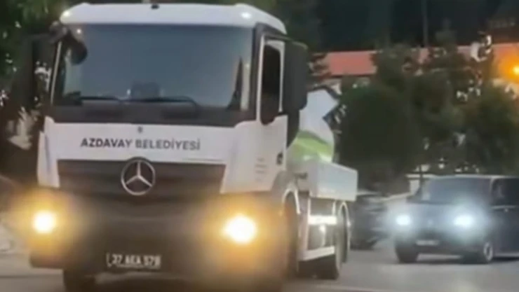 Kastamonu, Komşudaki Yangına Müdahale İçin Harekete Geçti