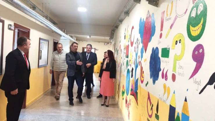 Kastamonu Milli Eğitim Müdürü Küre'de incelemelerde bulundu