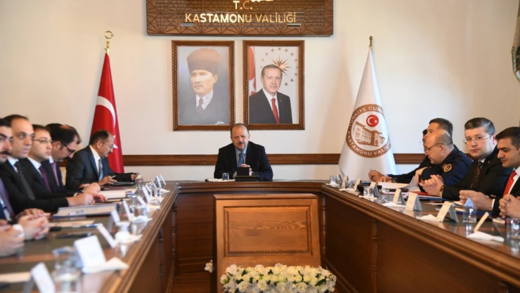 Kastamonu'nun Güvenliği Görüşüldü