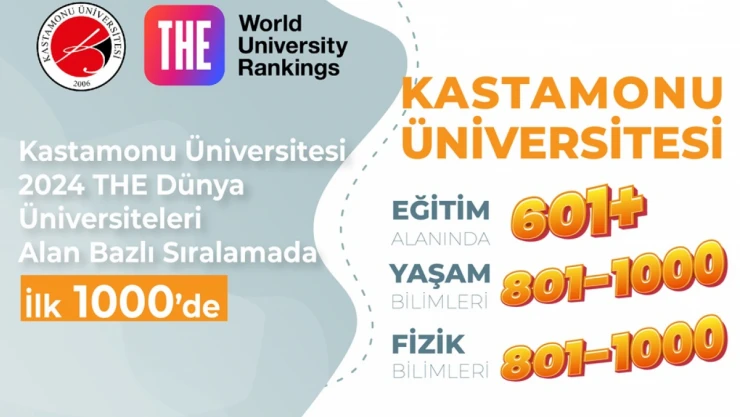 Kastamonu Üniversitesi'nden gururlandıran başarı