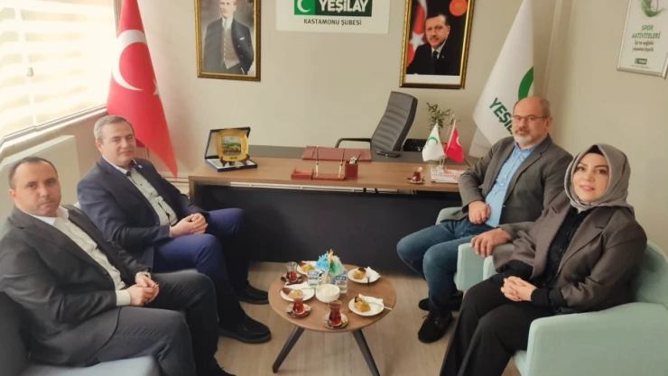 Kastamonu Üniversitesi'nden Yeşilay Şubesine Ziyaret