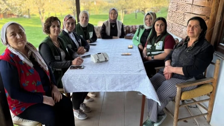 Kastamonu Yeşilay'dan Kadın Kooperatifine Ziyaret