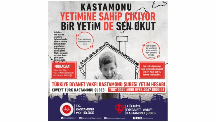 Kastamonu Yetimine Sahip Çıkıyor