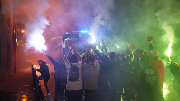 Kastamonuspor'a Muhteşem Karşılama