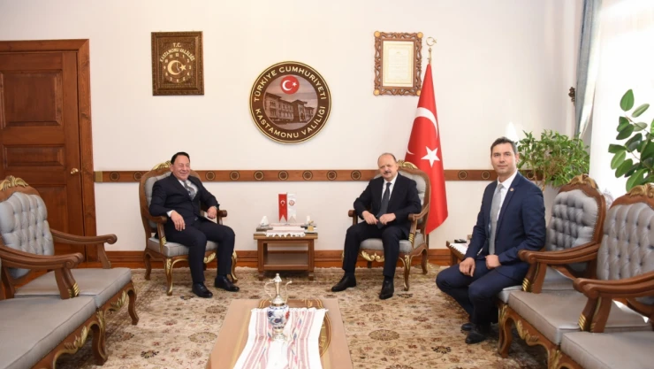 Kastamonuspor'dan Kastamonu Valiliği'ne ziyaret