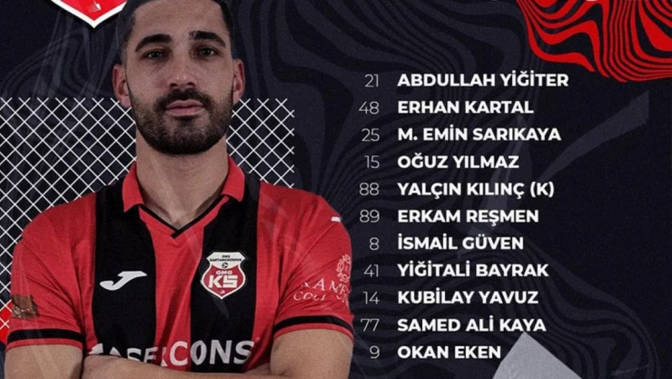 Kastamonuspor'un 11'inde 5 Değişiklik
