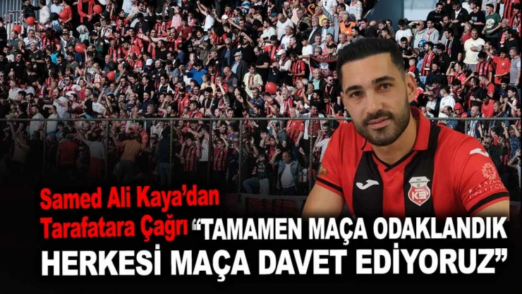 Kastamonusporlu Samed Ali Kaya'dan Iğdır Maçı Açıklaması
