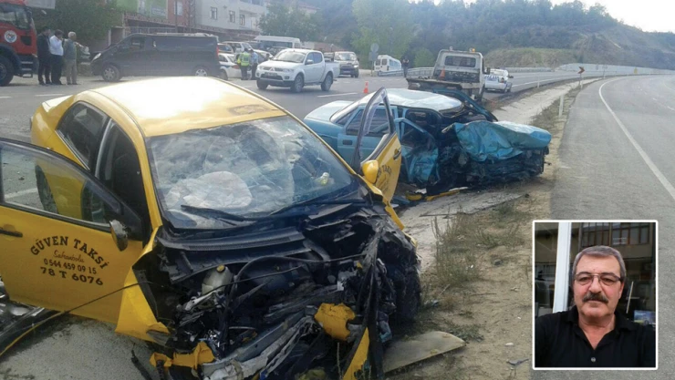 Kayaboğazı'nda korkunç kaza 1 ölü 2 yaralı