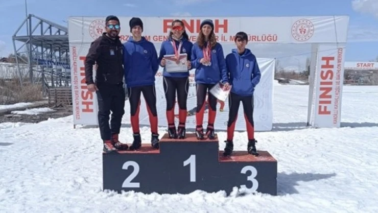 Kayaklı Koşu'dan 6 Madalya