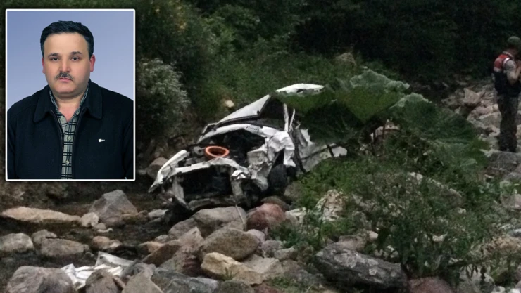 Kayıp şahıs, arabasının enkazında bulundu